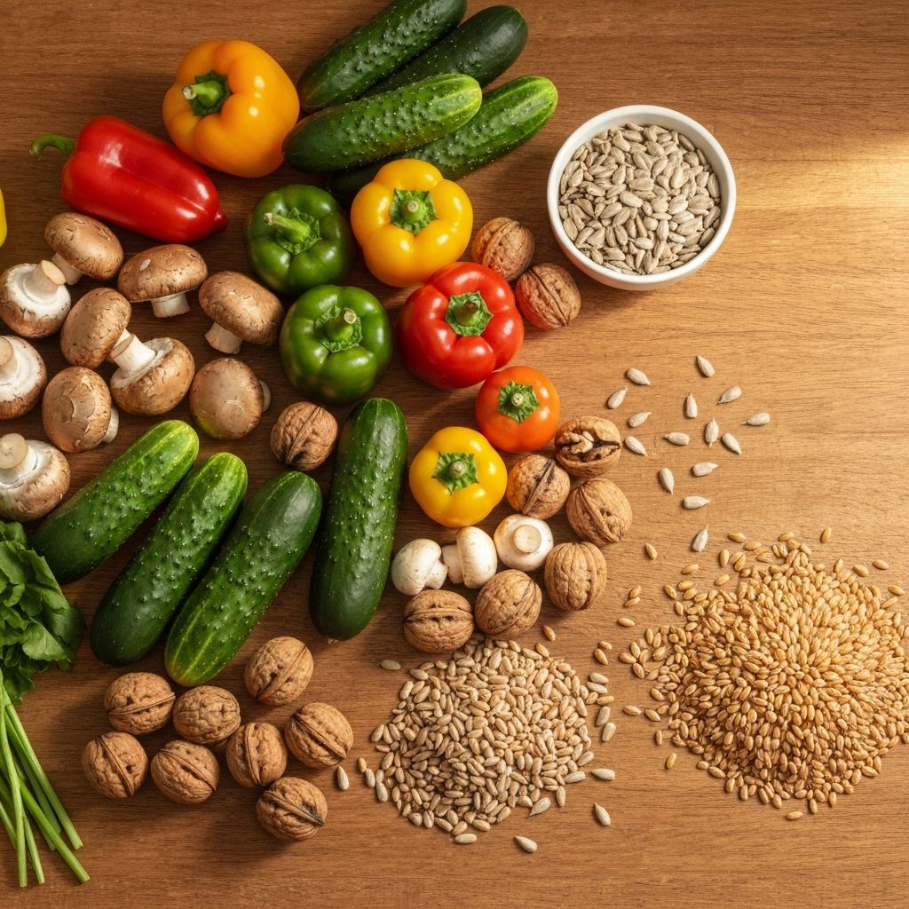 Natürliche Küchenzutaten